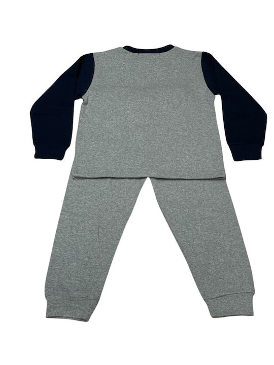 Stardust Kinder Schlafanzug Winterlich Marlene grey