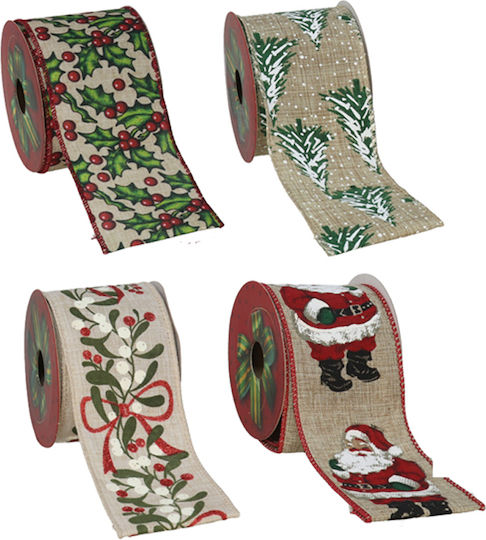 Gerimport Christmas Ribbon Red