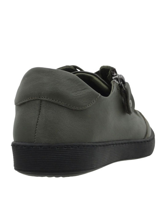 Γυναικεία Ανατομικά Sneakers Λαδί