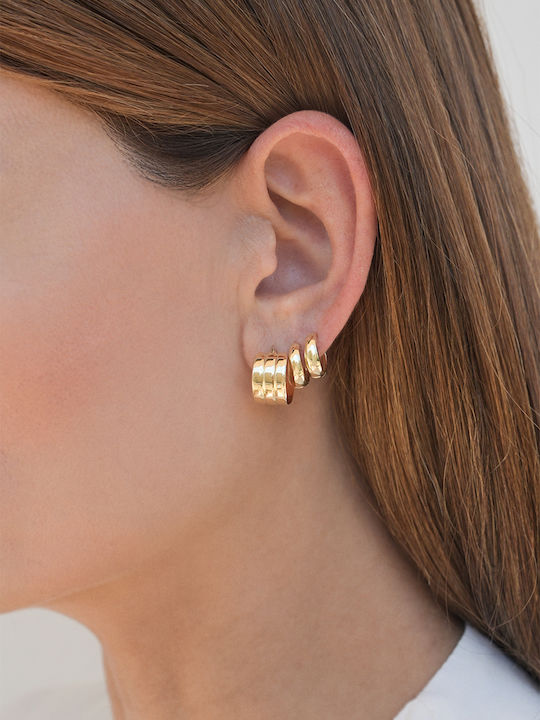 Kritsimis Ohrringe aus Gold 14K