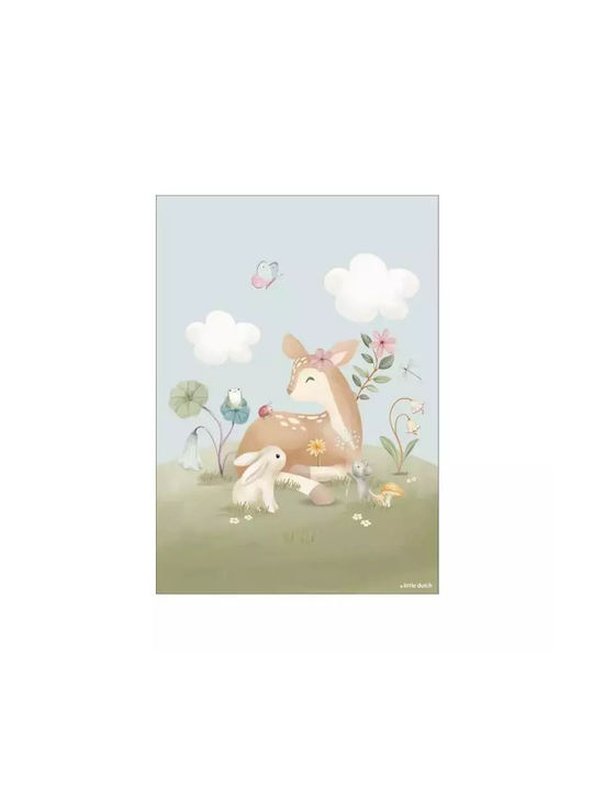 Little Dutch Πόστερ A3 Διπλής Όψης Fairy Garden