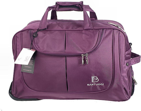 Bartuggi Sack Voyage 51lt Purple with Wheels Fabric L55xW29xH29cm