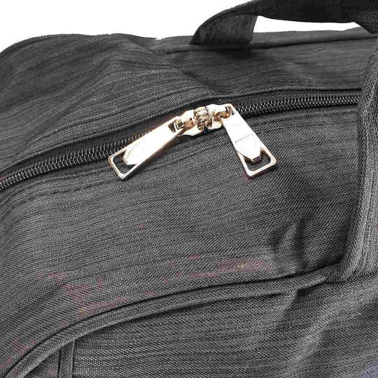 Bartuggi Reisetasche 72.8Es Schwarz mit Rädern Stoff L65xB31.4xH31.4cm