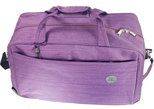 Bartuggi Sack Voyage 80.8lt Purple with Wheels Fabric L65xW33xH33cm