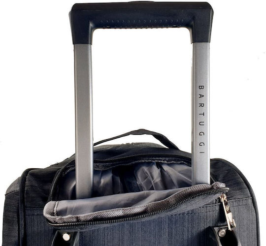 Bartuggi Reisetasche 72.8Es Schwarz mit Rädern Stoff L65xB31.4xH31.4cm