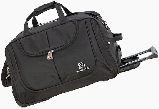 Bartuggi Sack Voyage 51lt Black with Wheels Fabric L55xW29xH29cm