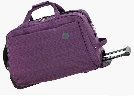 Bartuggi Sack Voyage 80.8lt Purple with Wheels Fabric L65xW33xH33cm