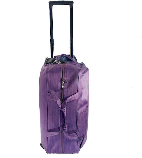 Bartuggi Sack Voyage 51lt Purple with Wheels Fabric L55xW29xH29cm