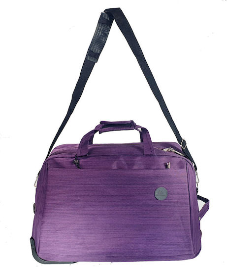 Bartuggi Sack Voyage 80.8lt Purple with Wheels Fabric L65xW33xH33cm
