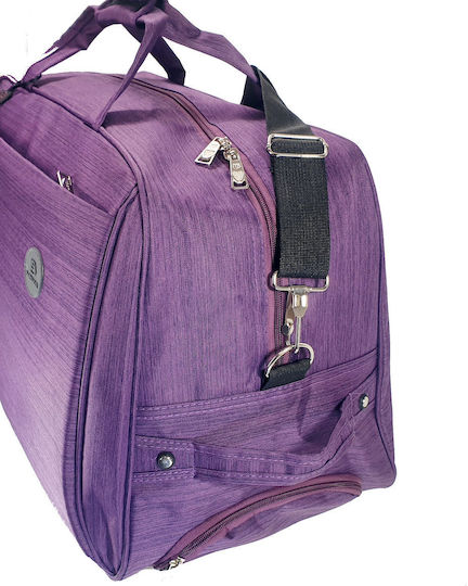 Bartuggi Sack Voyage 80.8lt Purple with Wheels Fabric L65xW33xH33cm