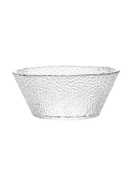 Elegante Glas Servierschale Pufo Glasige Servierschale Salat Früchte Kekse 21 X 11 Cm