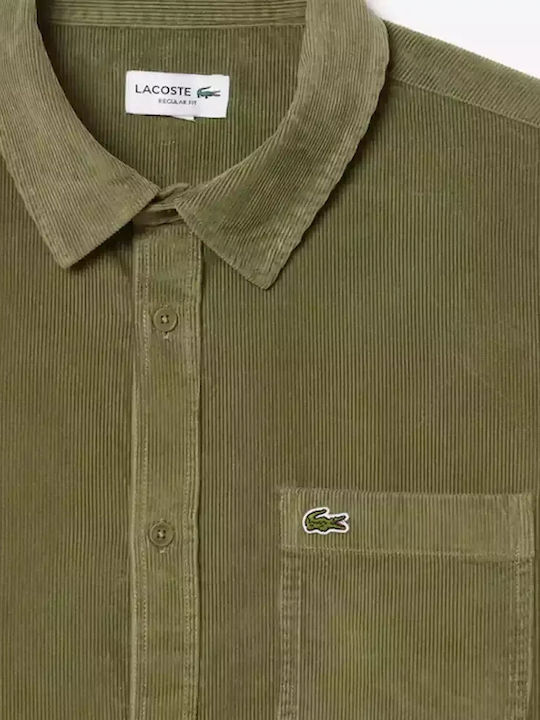 Langärmlig Hemd Khaki Green