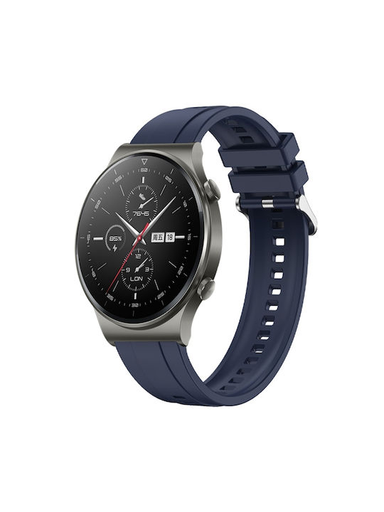 Armband Silikon Blau (Huawei Watch 4 / Watch 4 Pro)