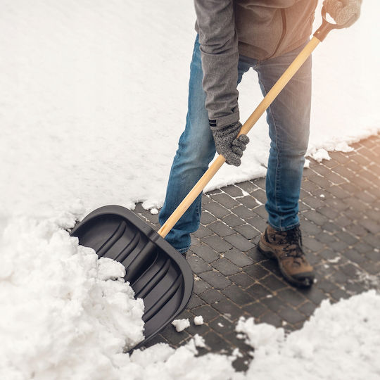 Kadax Snow Shovel + Street Brush Snow Removal Sweeping Set