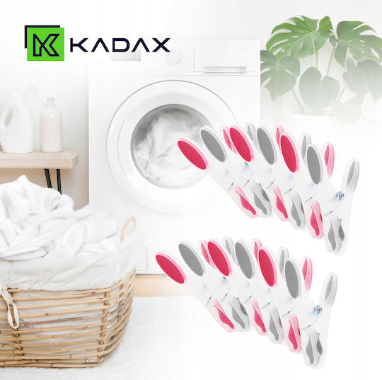 Kadax Щипки за дрехи от Пластмаса 12бр Многоцветен