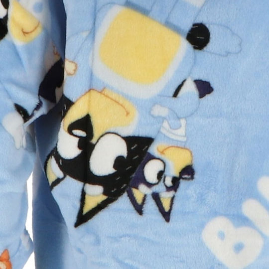 Κουβέρτα Fleece Bluey Γαλάζιο 60x75εκ.