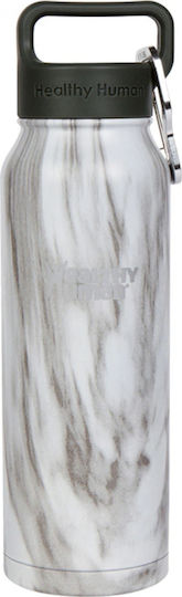 Healthy Human Stein Bottle Thermos Stainless Steel 621ml Stainless steel with Straw