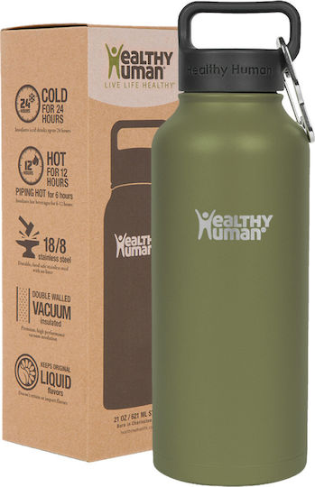 Healthy Human Stein Μπουκάλι Θερμός Ανοξείδωτο 950ml Ανοξείδωτο