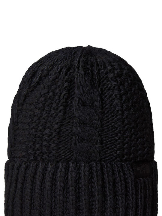 The North Face Beanie Unisex Beanie Knitted in White color