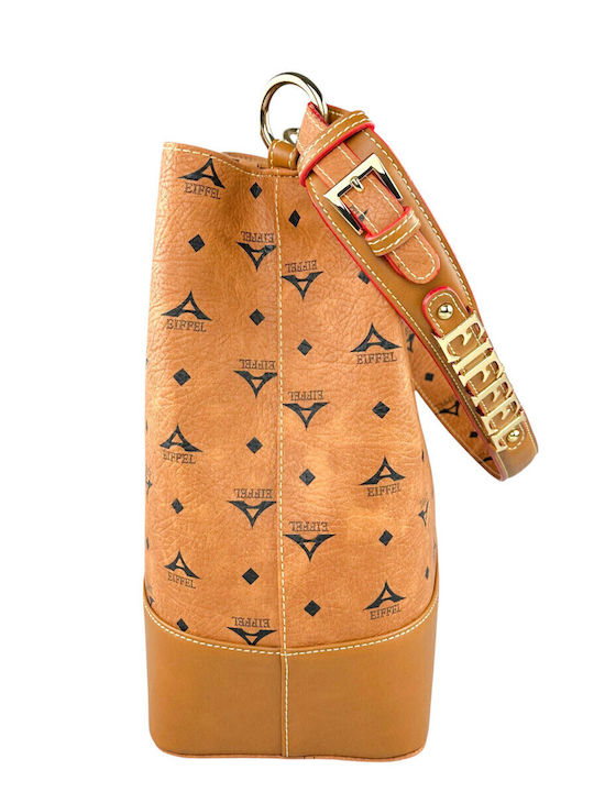 Women's Drawstring Bag Set Tabac Brown