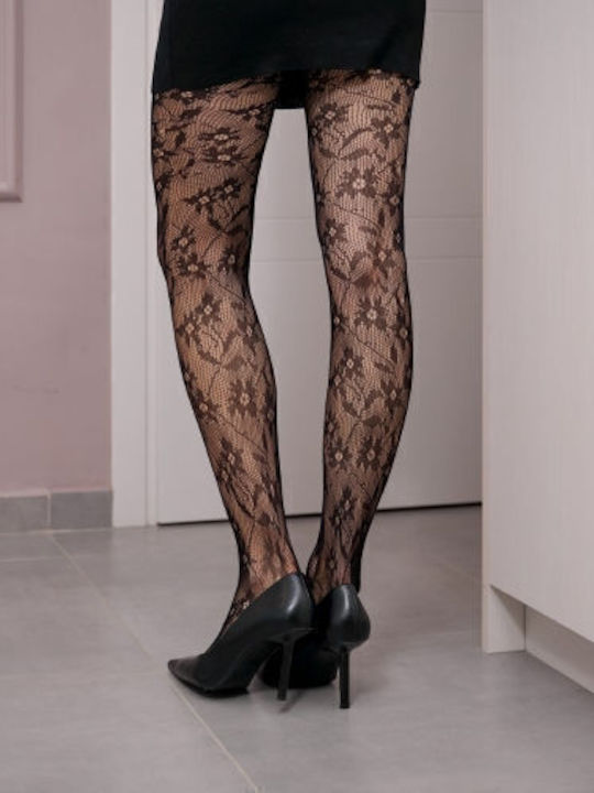 Ciorapi dama Black Print
