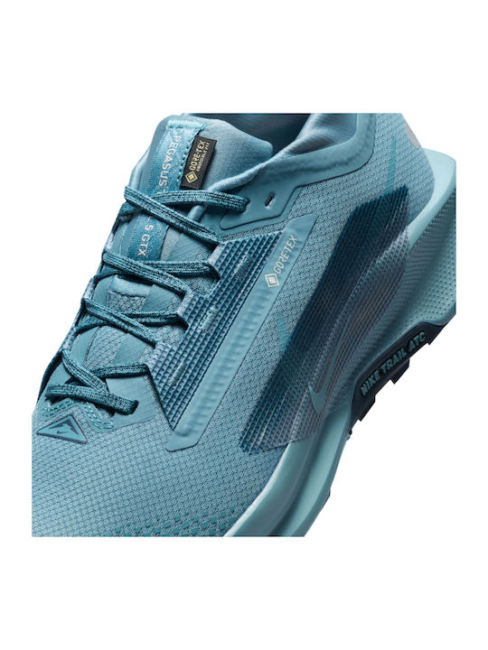 Pegasus Trail 5 GTX Sport Shoes Trail Running Blue Waterproof with Gore-Tex Membrane