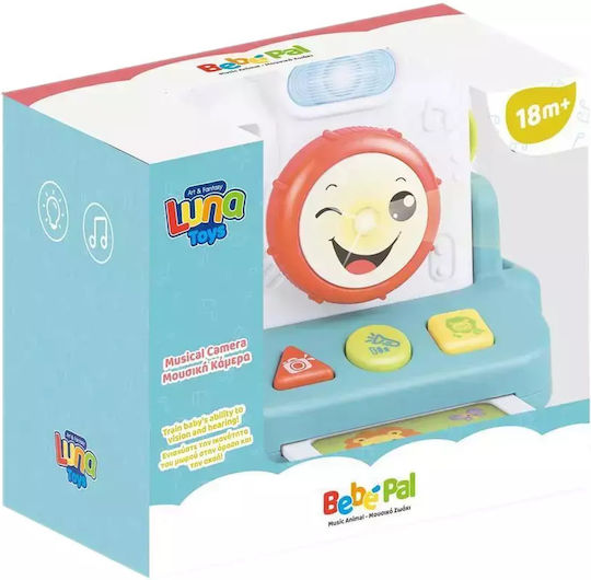 Luna Baby Camera with Music and Light for 18++ Months Blue