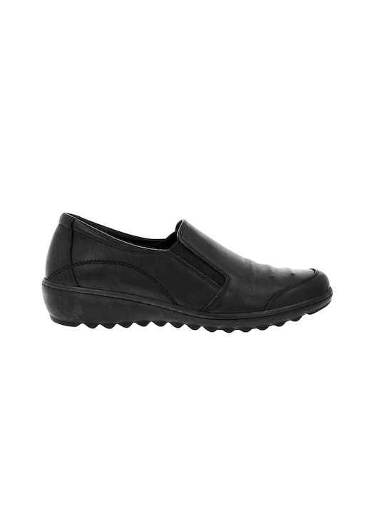 Emanuele Women's Slip-Ons Black