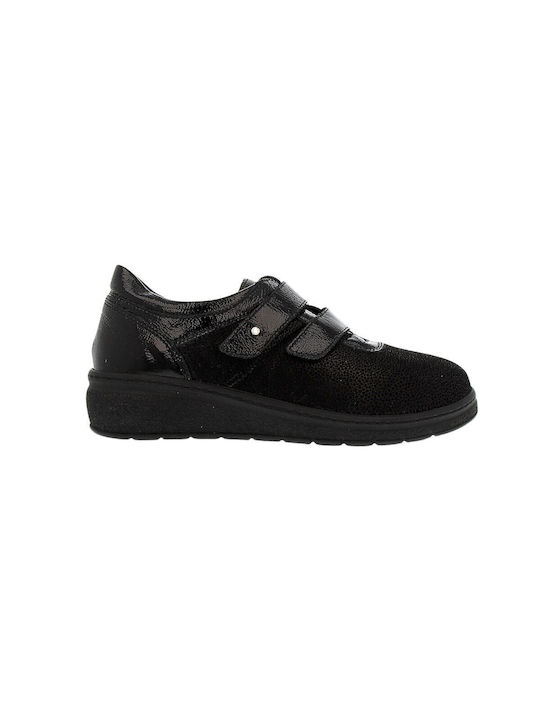 Emanuele Women's Slip-Ons Black