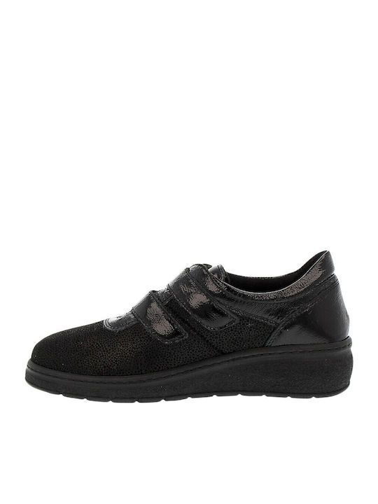 Damen Slip-Ons Schwarz