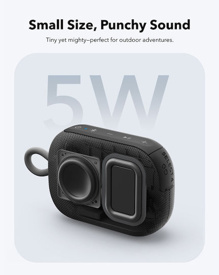 Anker Soundcore Select 4 Go Waterproof Bluetooth Speaker 5W with Battery Life up to 20 hours White