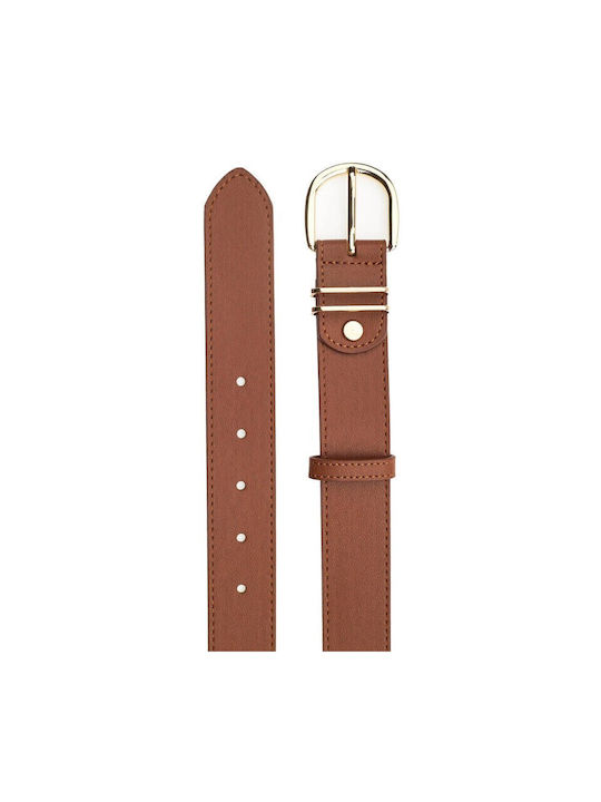 Verde Leather Women's Belt Brown