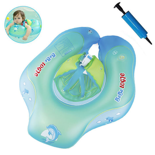 bebeLOGIC Βρεφικό Σωσίβιο Swimtrainer με Μήκος 46εκ. για 10 Ετών και Άνω Γαλάζιο