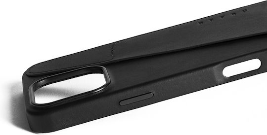 Mujjo For Apple Back Cover Piele 1mm Negru (iPhone 16 Pro Max)