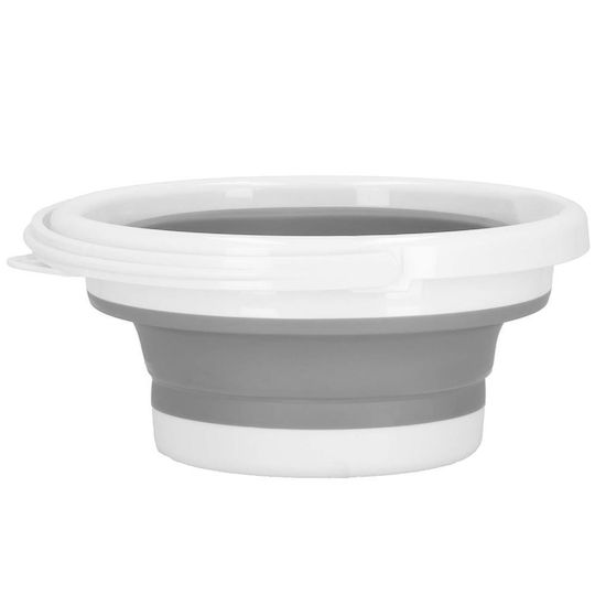 Pliere Lavoar Rotund 31x24cm. Capacitate 10lt Alb