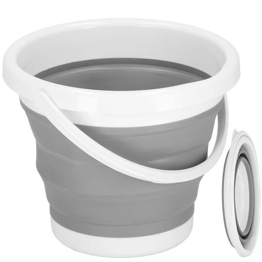 Pliere Lavoar Rotund 31x24cm. Capacitate 10lt Alb