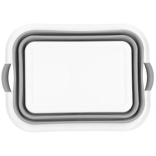 Pliere Lavoar Dreptunghiular 53x38x24cm. Capacitate 24lt Alb
