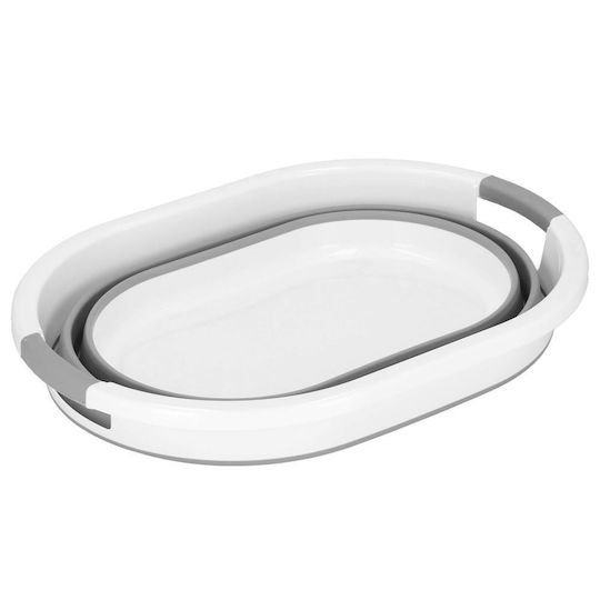 Pliere Lavoar Dreptunghiular 54x38x23cm. Capacitate 24lt Alb