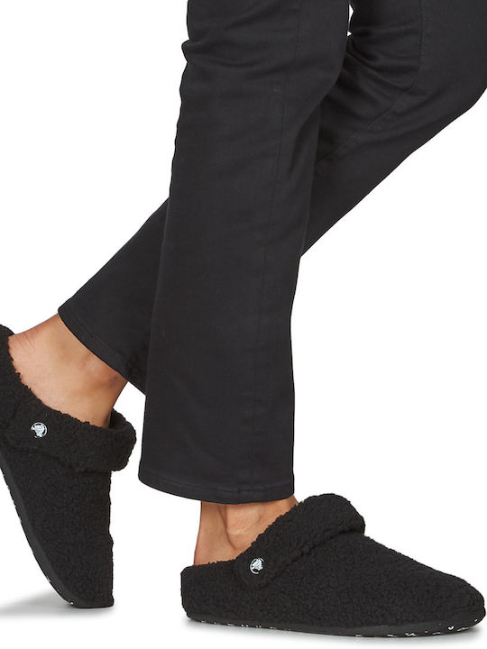 Classic Cozzzy Closed Women's Slippers Black