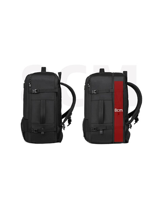 R&J Backpack Waterproof 37lt Black