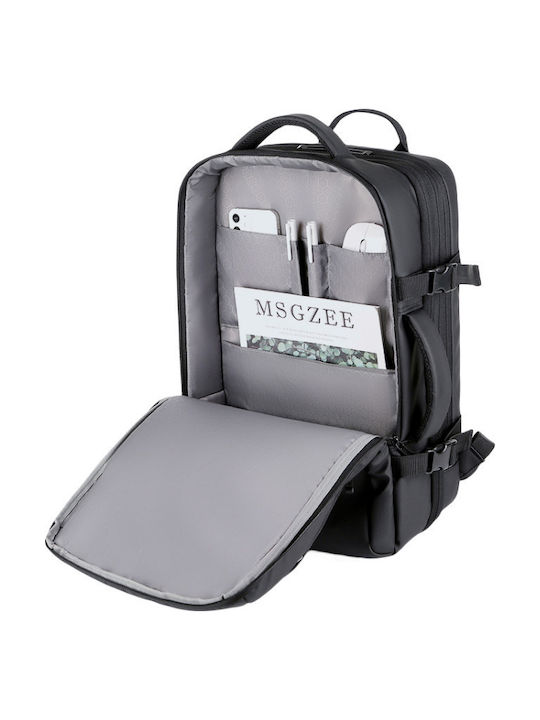 R&J Backpack Αδιάβροχο 31lt Μαύρο