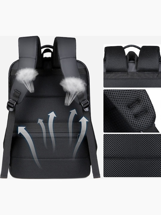 R&J Backpack Αδιάβροχο 30lt Μαύρο