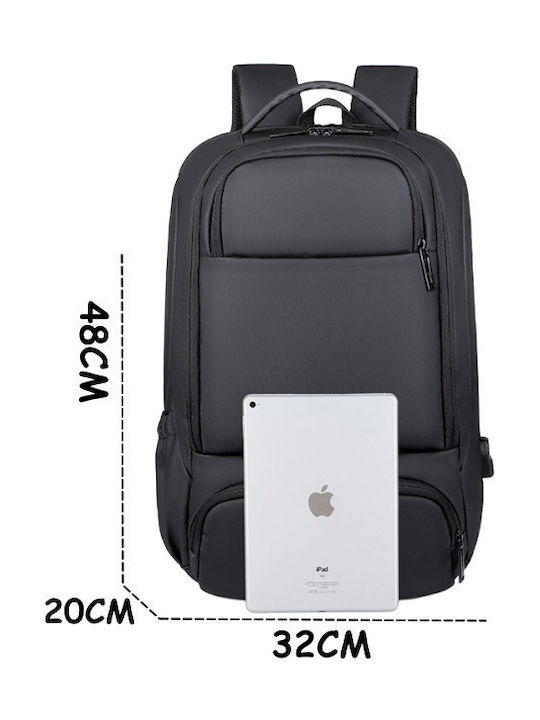 R&J Backpack Αδιάβροχο 30lt Μαύρο