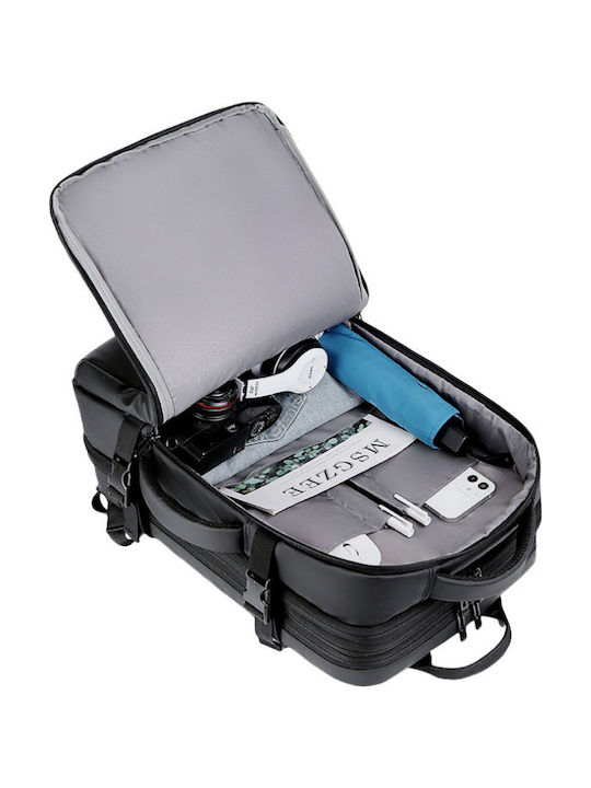 R&J Backpack Αδιάβροχο 31lt Μαύρο