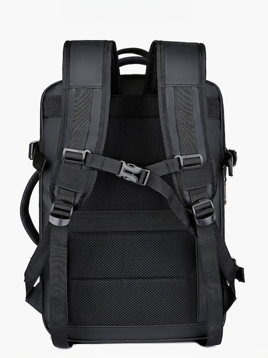 R&J Backpack Αδιάβροχο 31lt Μαύρο
