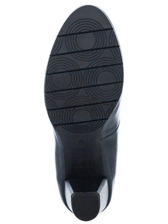 Leder Pumps Blau