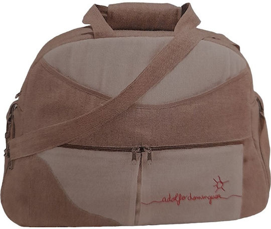 Manterol Casa Wickeltasche-Wickeltasche Schulter/Hand Beige 42x55x21cm.