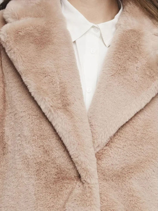 Scurtă Blană de damă Pink