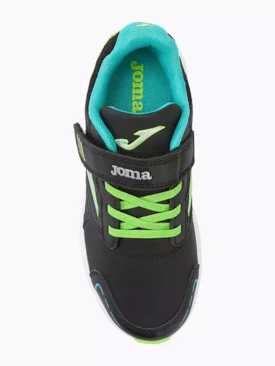 Fury Jr Παιδικά Sneakers Μαύρα