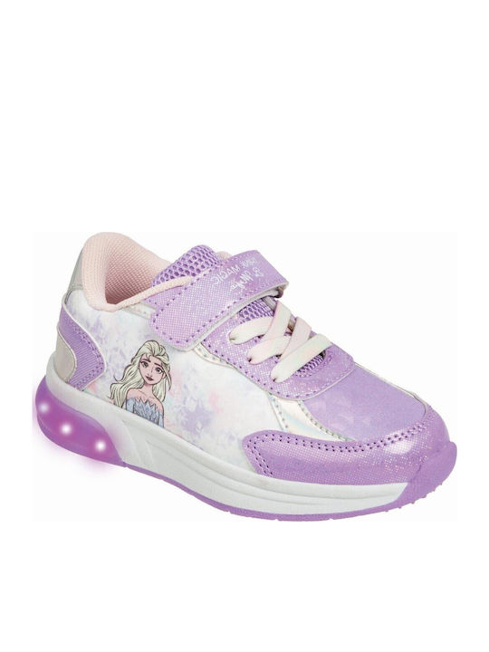 Frozen Disney Kids Sneakers Purple